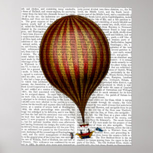 Poster Balão de Ar Quente Real Nassau Balão