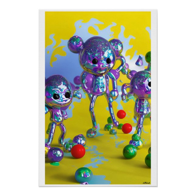 Póster Balas (Frente)