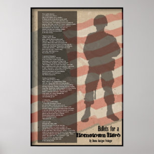 Poster Balas para um Herói da Cidade Natal