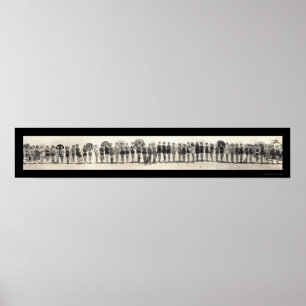 Póster Balboa Beach CA Parade Foto 1925