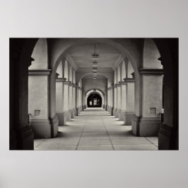 Poster Balboa Park Archways