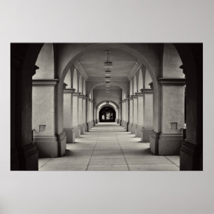 Poster Balboa Park Archways