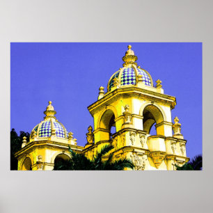 Póster Balboa Park em San Diego Fotografia  