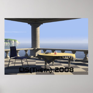 Póster balcão, CIS (teta) 2008