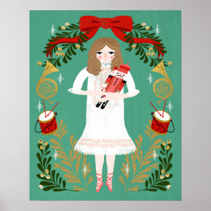 Poster Balé Clara Nutcracker