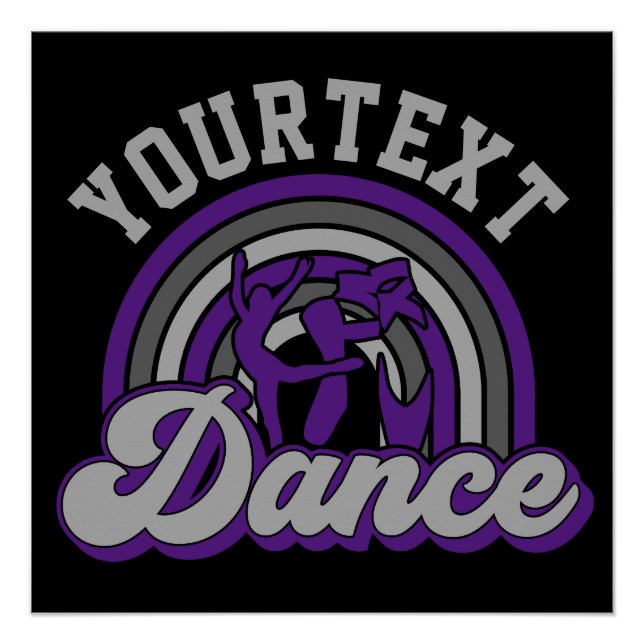 Póster Balé Dancer ADD TEXT Classic Dance Executor (Frente)