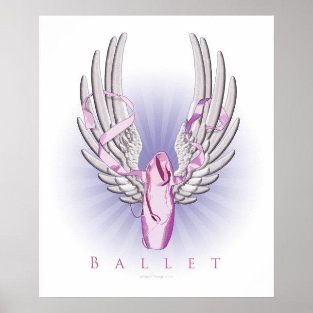 Póster Balé de asa (dança) (Frente)