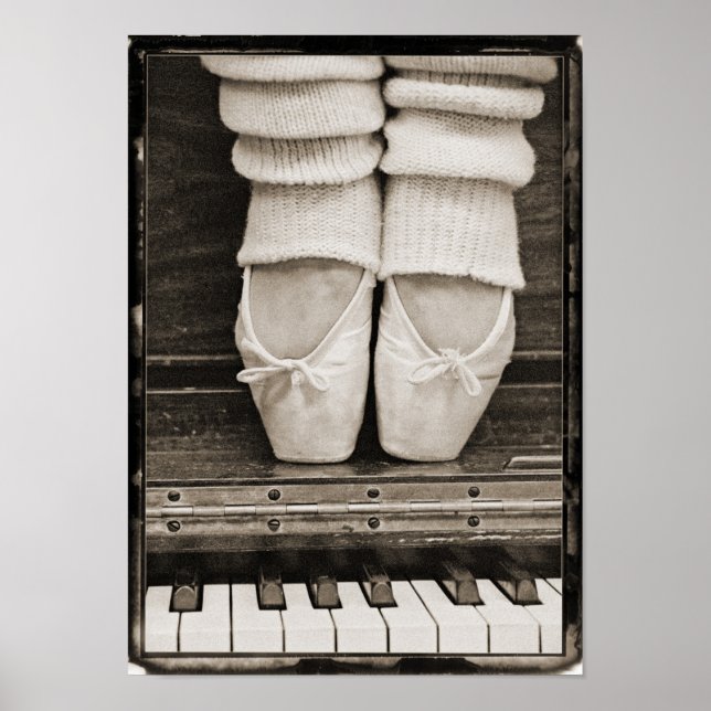 Poster Balé de piano Duet pequeno (Frente)
