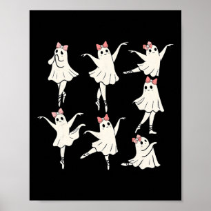 Poster Balé Fantasma balé Dançarino Spooky Dance Professo