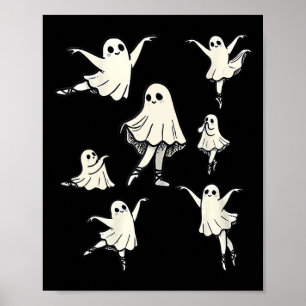 Poster Balé Fantasma balé Dançarino Spooky Dance Professo