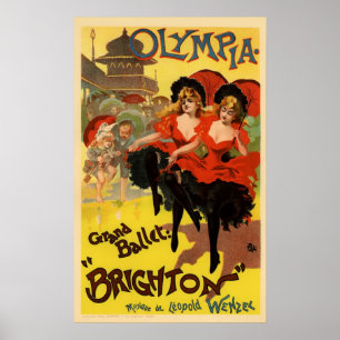 Póster Balé grande Brigghton da Olympia
