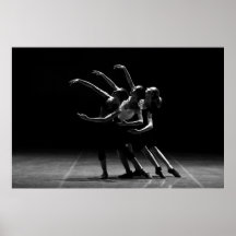 Balé preto e branco Foto de Ballerinas