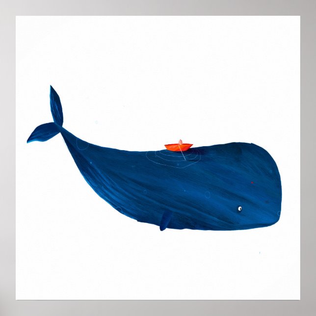 Poster Baleia (Frente)