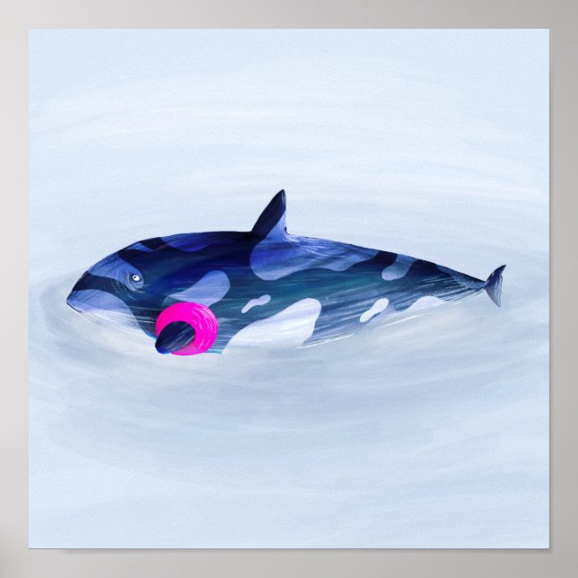 Poster Baleia (Frente)