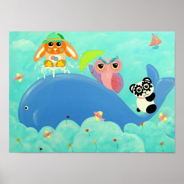 Poster Baleia De Um Tempo (Frente)