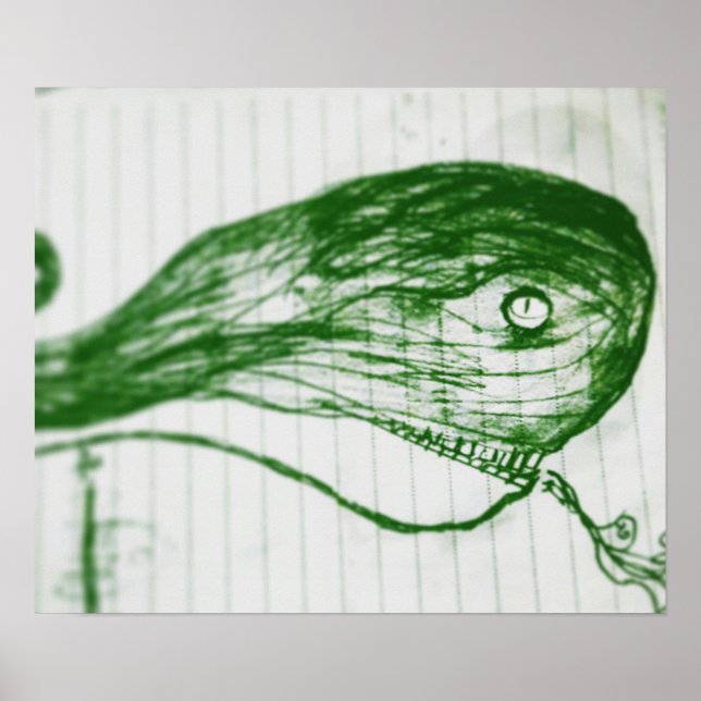 Poster baleia verde yaei (Frente)