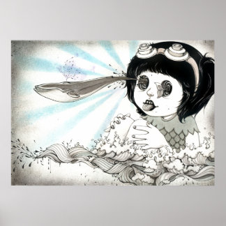 Póster Baleia Yan Wei | 闫 威