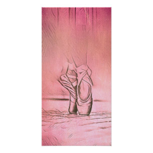 Póster Balés cor-de-rosa Calçados dançarinos Bonito Po