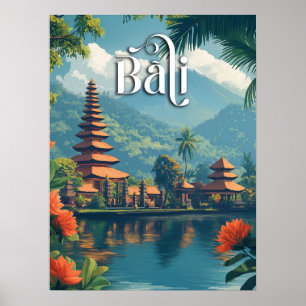 Poster Bali Paraíso: Monte Meru Majestoso
