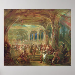 Póster Ball at the Opera de Paris