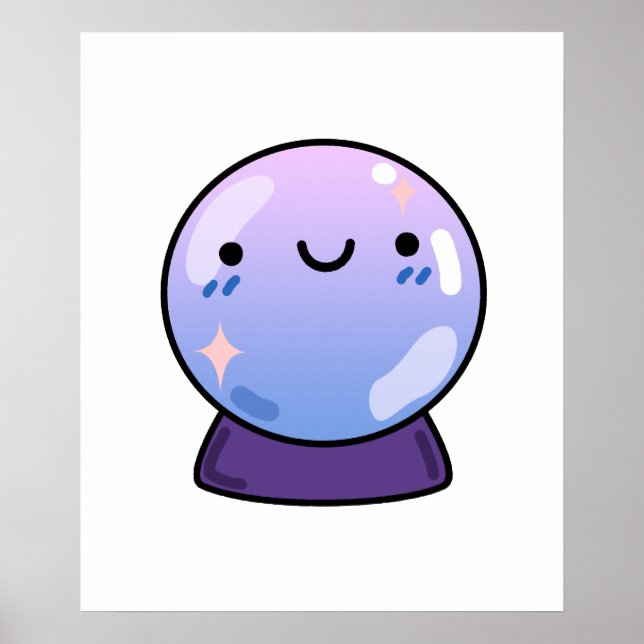 Poster Ball Cristal de Kawaii Cute (Frente)