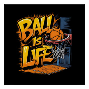 Póster Ball é vida