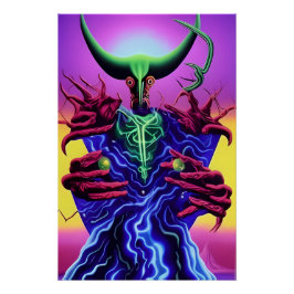 Póster Ball Magic - Ken Gage Surreal Art