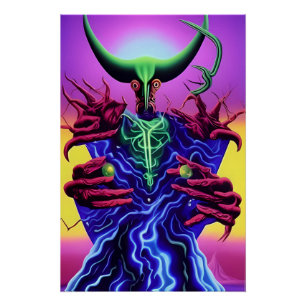 Póster Ball Magic - Ken Gage Surreal Art