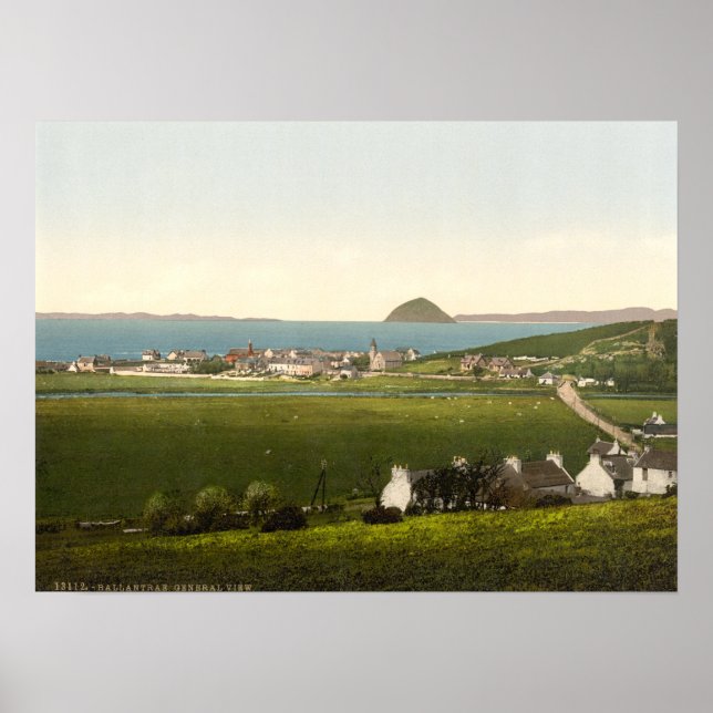 Póster Ballantrae, Ayr, Escócia (Frente)