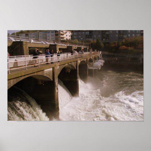 Poster Ballard Locks - Seattle, WA (Frente)