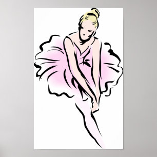 Póster Ballerina, Dancer