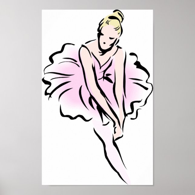 Póster Ballerina, Dancer (Frente)