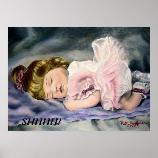 poster "BALLERINA DE DORMIR" (Frente)