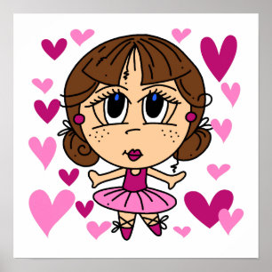 Póster Ballerina Girl