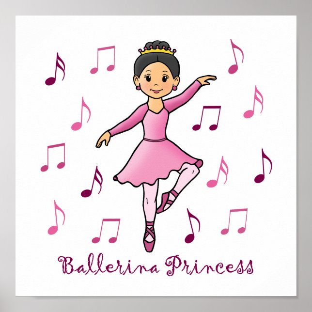 Póster Ballerina Princess (Frente)