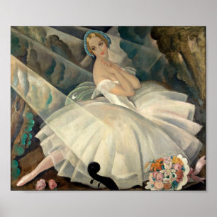 Poster Ballerina Ulla Poulsen - Gerda Wegener