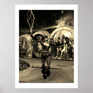 Póster BALLET ANDROIDE, Ficção Científica