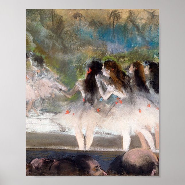 Poster Ballet at the Paris Opera by Edgar Degas (Frente)