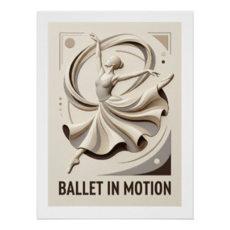 Póster Ballet em Movimento