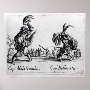 Póster Balli de Sfessania, c.1622