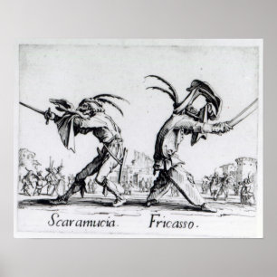 Póster Balli de Sfessania, c.1622