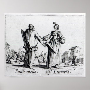 Póster Balli de Sfessania, c.1622 2