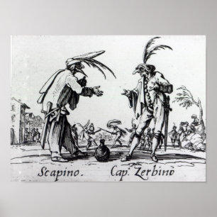 Póster Balli de Sfessania, c.1622 2