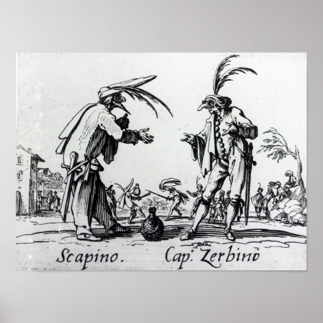 Póster Balli de Sfessania, c.1622 2 (Frente)