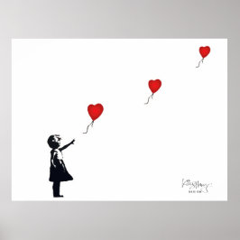 Poster Balloon Girl