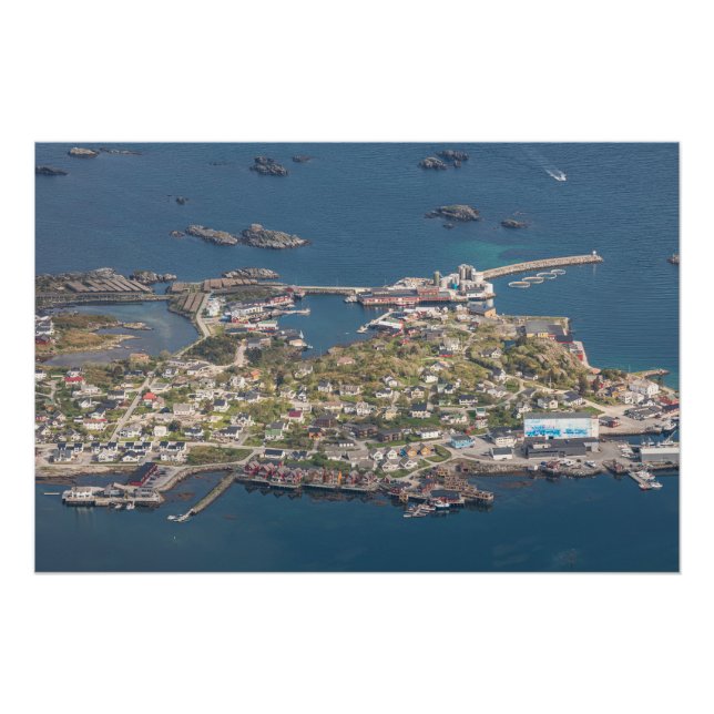 Póster Ballstad Lofoten (Frente)