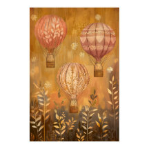 Balões de ar quente flutuantes de 1794