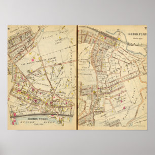 Póster Balsa de Dobbs, New York