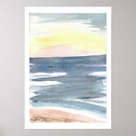 Poster Báltico Sunrise