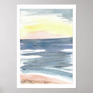 Poster Báltico Sunrise